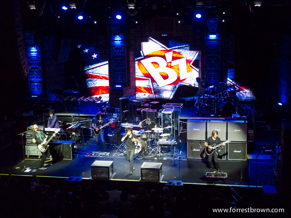B'z and Linkin Park Benefit Concert for Japanese Earthquake Relief at the Mayan Theater in downtown Los Angeles.
