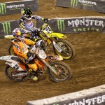 Monster Energy Cup Supercross in Las Vegas at Sam Boyd Stadium.
