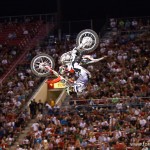 Monster Energy Cup Supercross in Las Vegas at Sam Boyd Stadium.