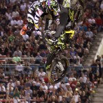 Monster Energy Cup Supercross in Las Vegas at Sam Boyd Stadium.