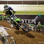 Monster Energy Cup Supercross in Las Vegas at Sam Boyd Stadium.