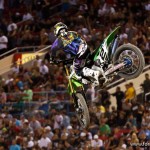 Monster Energy Cup Supercross in Las Vegas at Sam Boyd Stadium.