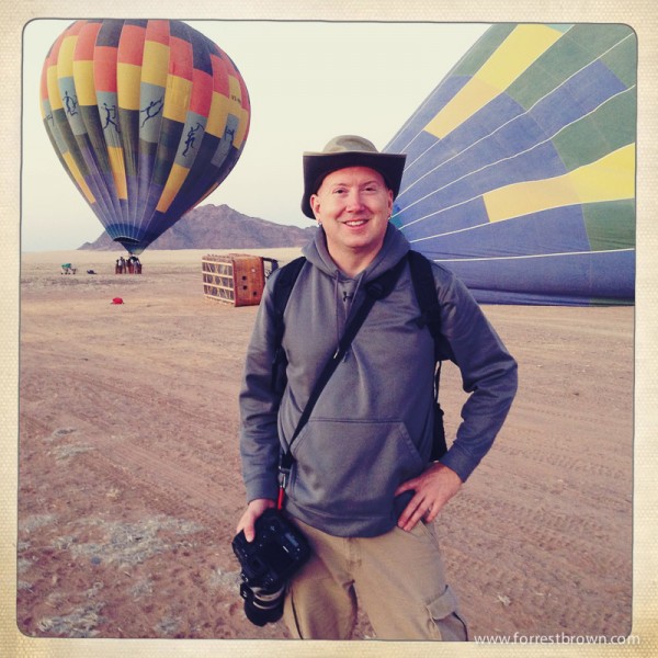 Hot Air Balloon Ride Over Namibia