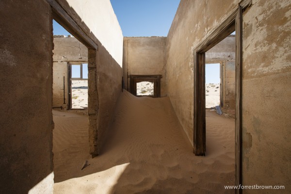 The Ghost Town of Kolmanskop in Namibia